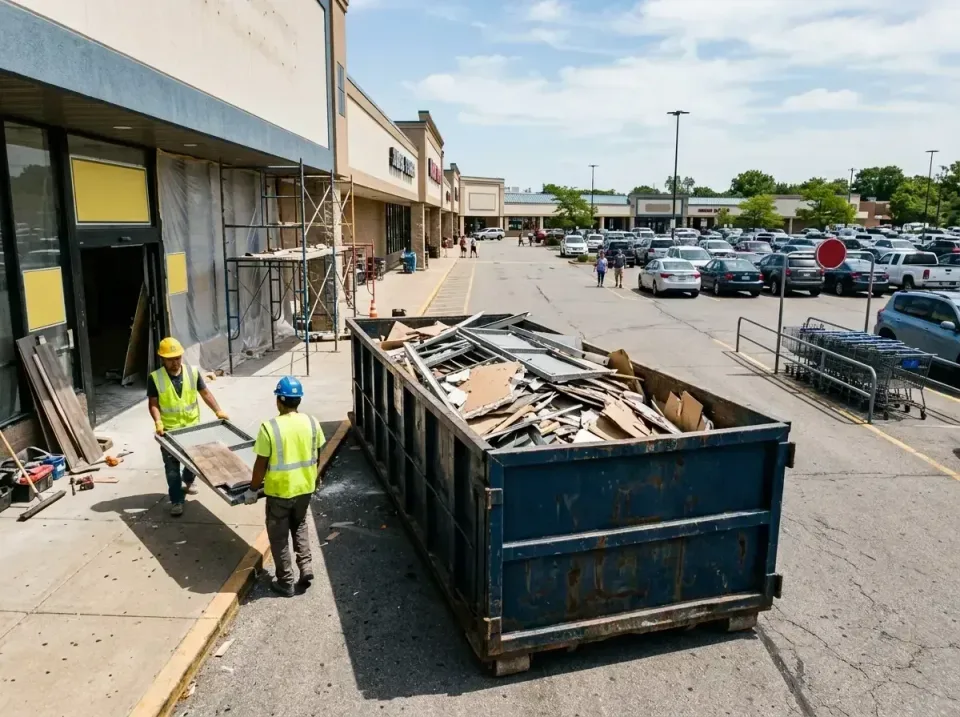 retail-store-renovation-debris-003 — frequently asked questions, Roll-off Dumpster Rentals in Three Lakes, FL